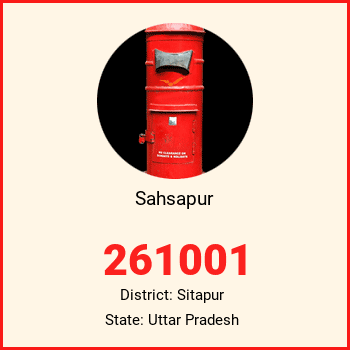 Sahsapur pin code, district Sitapur in Uttar Pradesh