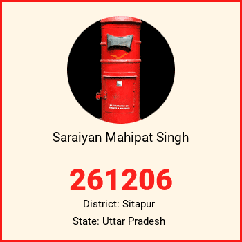 Saraiyan Mahipat Singh pin code, district Sitapur in Uttar Pradesh