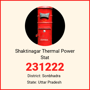 Shaktinagar Thermal Power Stat pin code, district Sonbhadra in Uttar Pradesh