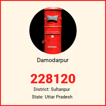 Damodarpur pin code, district Sultanpur in Uttar Pradesh
