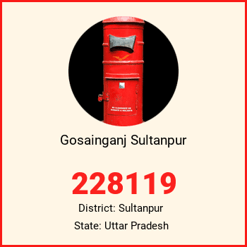 Gosainganj Sultanpur pin code, district Sultanpur in Uttar Pradesh