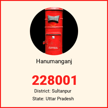 Hanumanganj pin code, district Sultanpur in Uttar Pradesh
