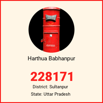 Harthua Babhanpur pin code, district Sultanpur in Uttar Pradesh
