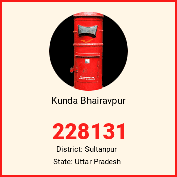 Kunda Bhairavpur pin code, district Sultanpur in Uttar Pradesh