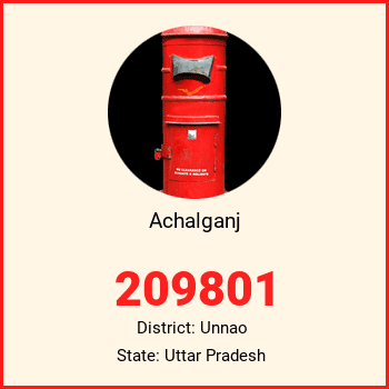 Achalganj pin code, district Unnao in Uttar Pradesh
