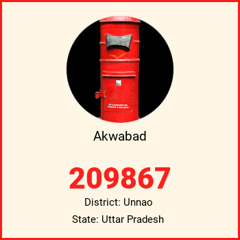 Akwabad pin code, district Unnao in Uttar Pradesh