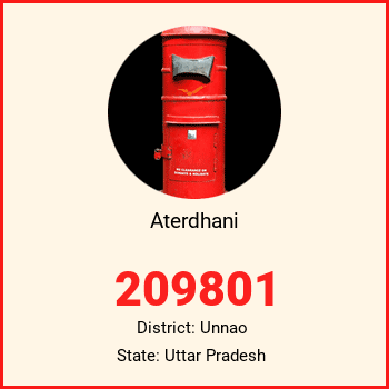 Aterdhani pin code, district Unnao in Uttar Pradesh