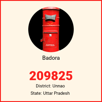 Badora pin code, district Unnao in Uttar Pradesh