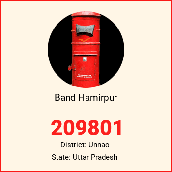 Band Hamirpur pin code, district Unnao in Uttar Pradesh