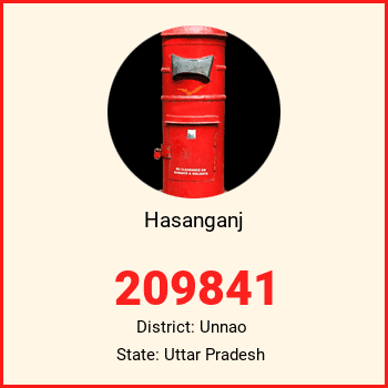 Hasanganj pin code, district Unnao in Uttar Pradesh