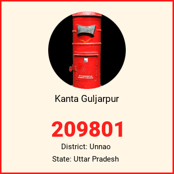 Kanta Guljarpur pin code, district Unnao in Uttar Pradesh