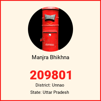 Manjra Bhikhna pin code, district Unnao in Uttar Pradesh