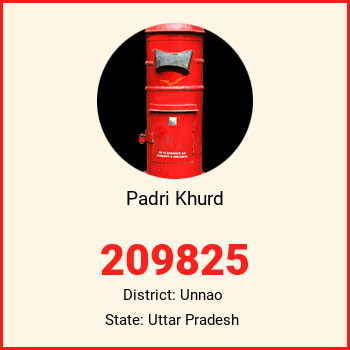 Padri Khurd pin code, district Unnao in Uttar Pradesh