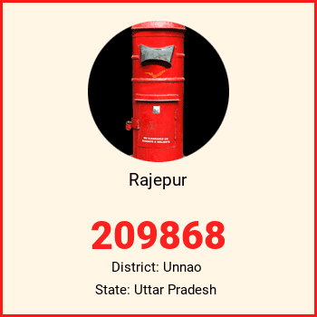 Rajepur pin code, district Unnao in Uttar Pradesh