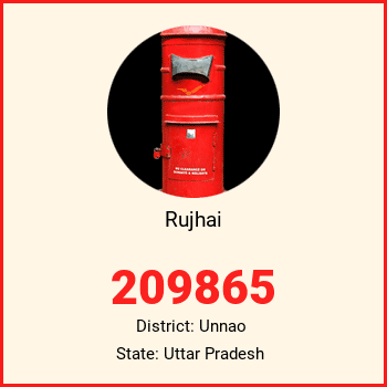 Rujhai pin code, district Unnao in Uttar Pradesh