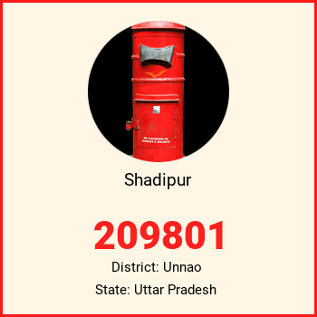 Shadipur pin code, district Unnao in Uttar Pradesh