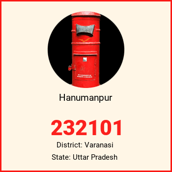 Hanumanpur pin code, district Varanasi in Uttar Pradesh