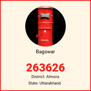 Bagswar pin code, district Almora in Uttarakhand