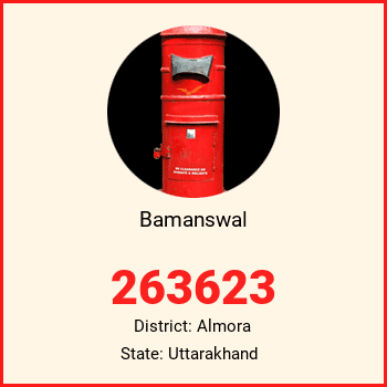 Bamanswal pin code, district Almora in Uttarakhand