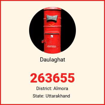 Daulaghat pin code, district Almora in Uttarakhand