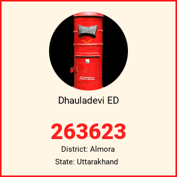 Dhauladevi ED pin code, district Almora in Uttarakhand
