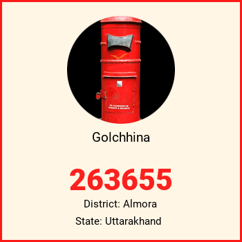 Golchhina pin code, district Almora in Uttarakhand