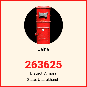 Jalna pin code, district Almora in Uttarakhand