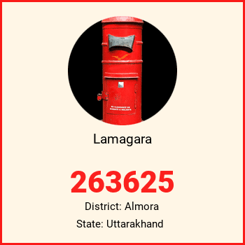 Lamagara pin code, district Almora in Uttarakhand