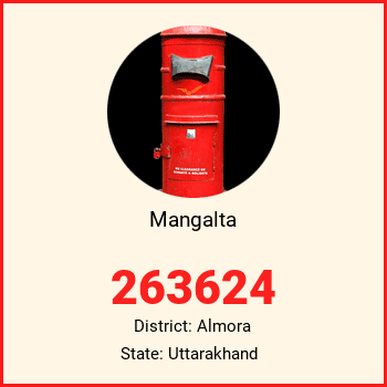 Mangalta pin code, district Almora in Uttarakhand