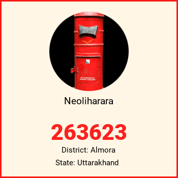 Neoliharara pin code, district Almora in Uttarakhand