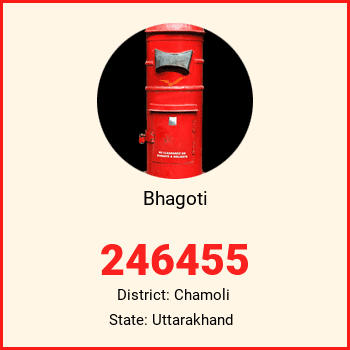 Bhagoti pin code, district Chamoli in Uttarakhand