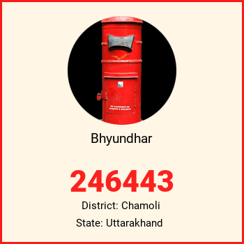 Bhyundhar pin code, district Chamoli in Uttarakhand