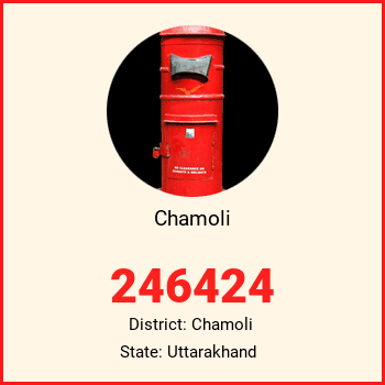 Chamoli pin code, district Chamoli in Uttarakhand