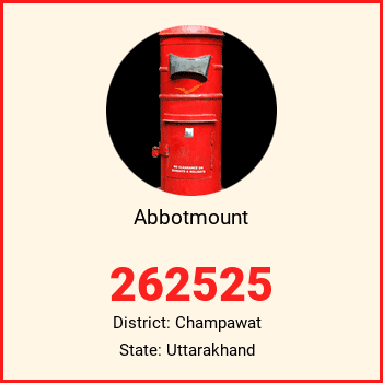 Abbotmount pin code, district Champawat in Uttarakhand