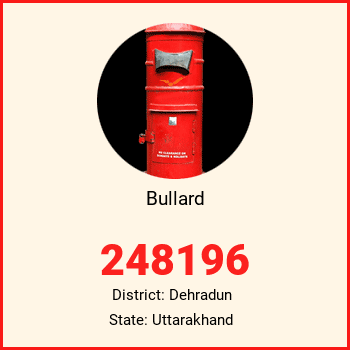 Bullard pin code, district Dehradun in Uttarakhand