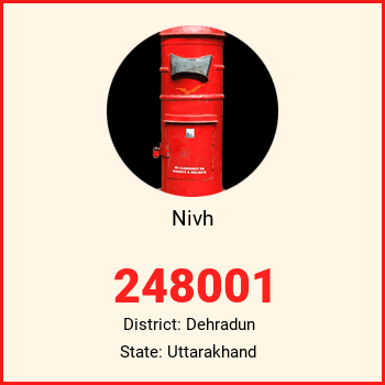 Nivh pin code, district Dehradun in Uttarakhand