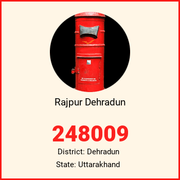Rajpur Dehradun pin code, district Dehradun in Uttarakhand