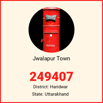 Jwalapur Town pin code, district Haridwar in Uttarakhand