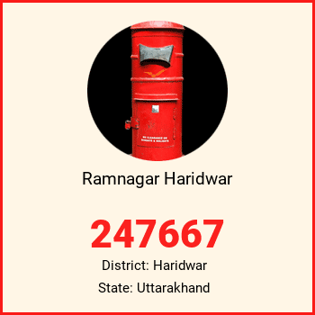 Ramnagar Haridwar pin code, district Haridwar in Uttarakhand