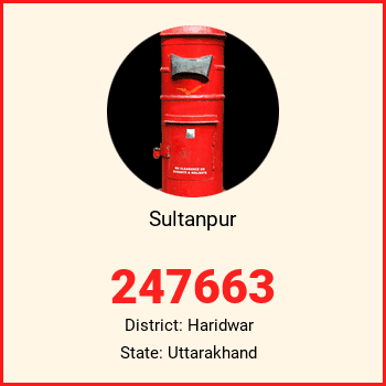 Sultanpur pin code, district Haridwar in Uttarakhand