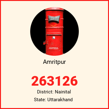 Amritpur pin code, district Nainital in Uttarakhand