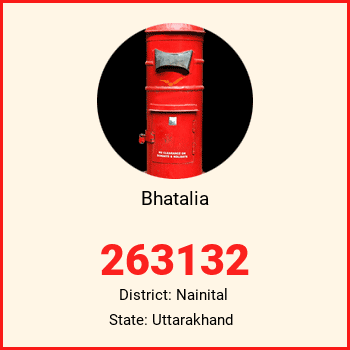 Bhatalia pin code, district Nainital in Uttarakhand