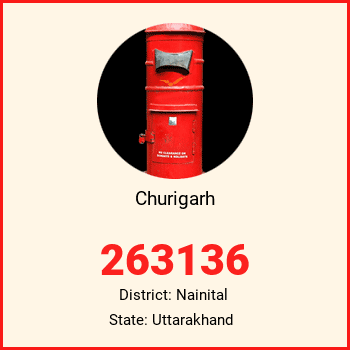 Churigarh pin code, district Nainital in Uttarakhand