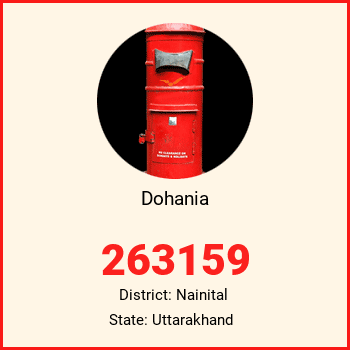 Dohania pin code, district Nainital in Uttarakhand