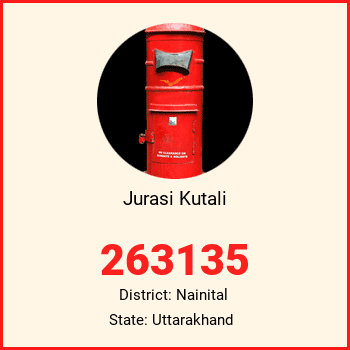 Jurasi Kutali pin code, district Nainital in Uttarakhand