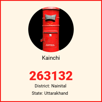 Kainchi pin code, district Nainital in Uttarakhand