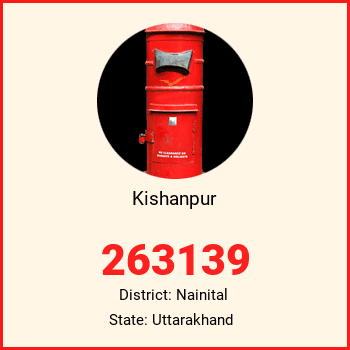 Kishanpur pin code, district Nainital in Uttarakhand