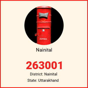Nainital pin code, district Nainital in Uttarakhand