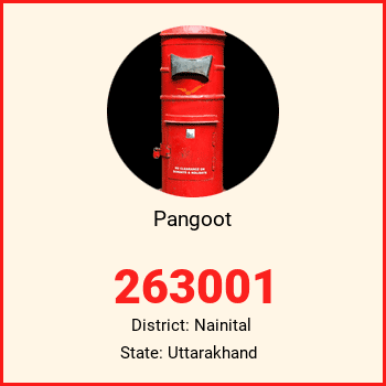 Pangoot pin code, district Nainital in Uttarakhand