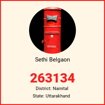 Sethi Belgaon pin code, district Nainital in Uttarakhand